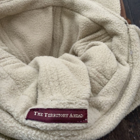 Territory Ahead Leather Insulated Fleece-lined Cap Hat with Ear & Neck Flaps - Picture 5 of 8